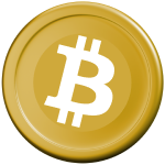 Bitcoin Logo yello